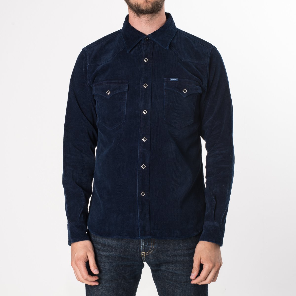 IHSH-161 | Iron Heart Indigo Corduroy 