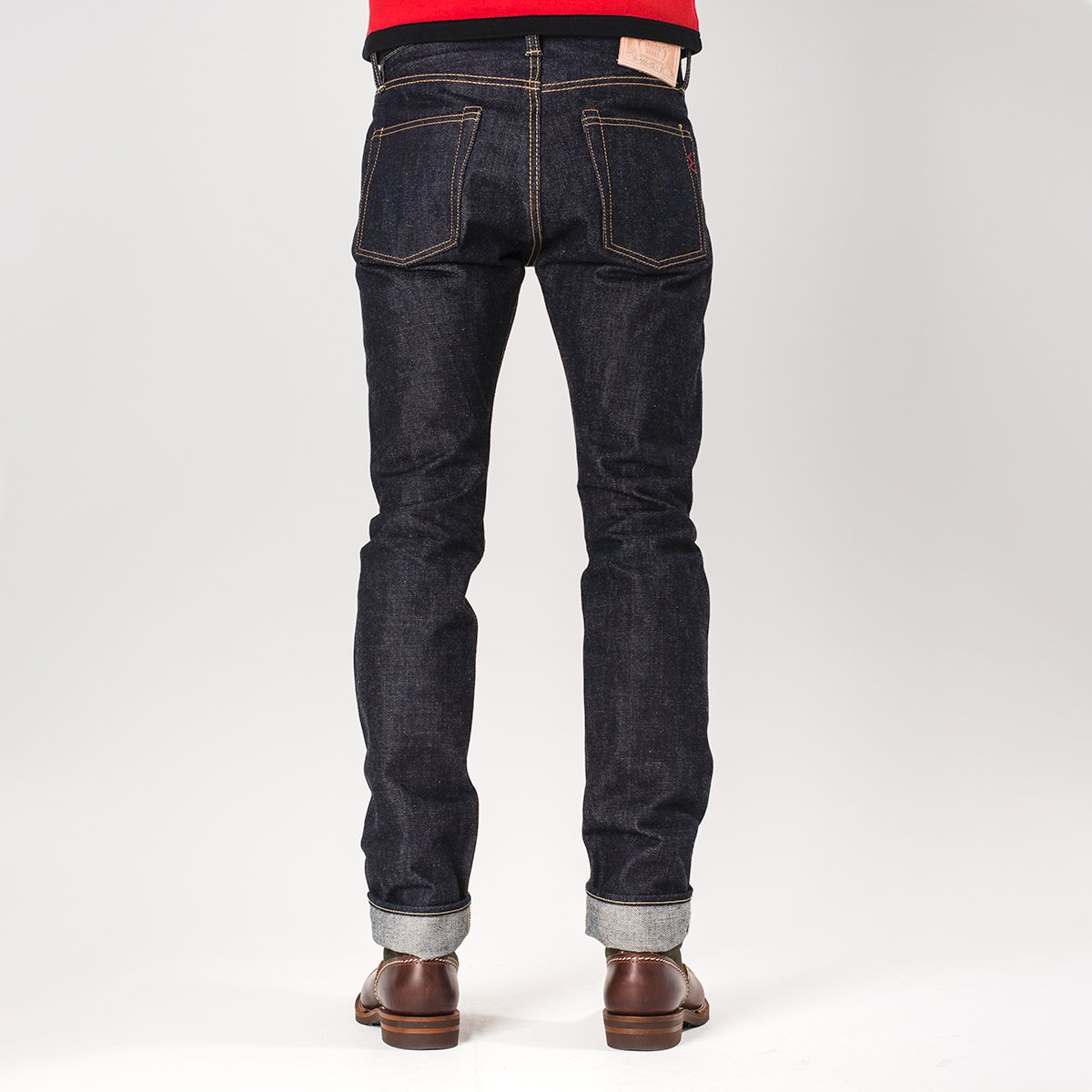 slim selvedge jeans