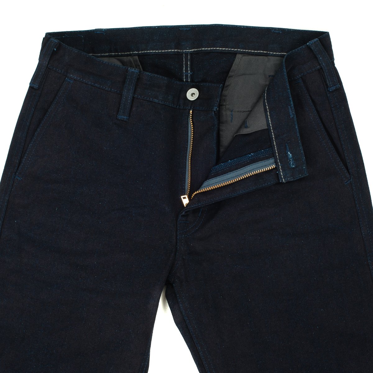 indigo cargo pants