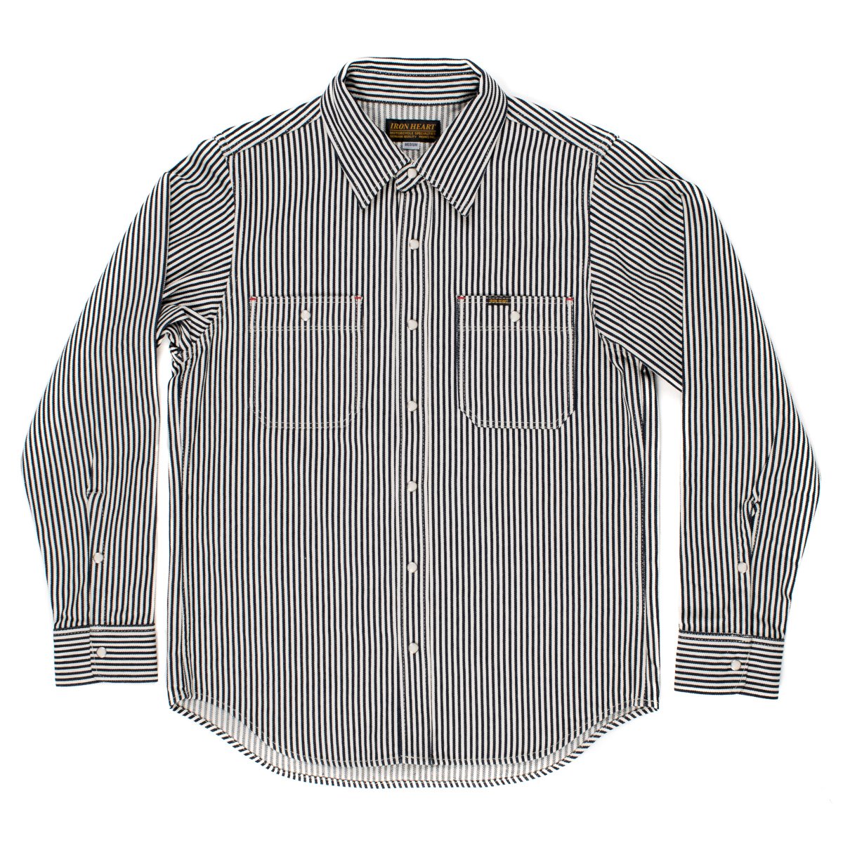 Iron Heart New Hickory Stripe Work Shirt