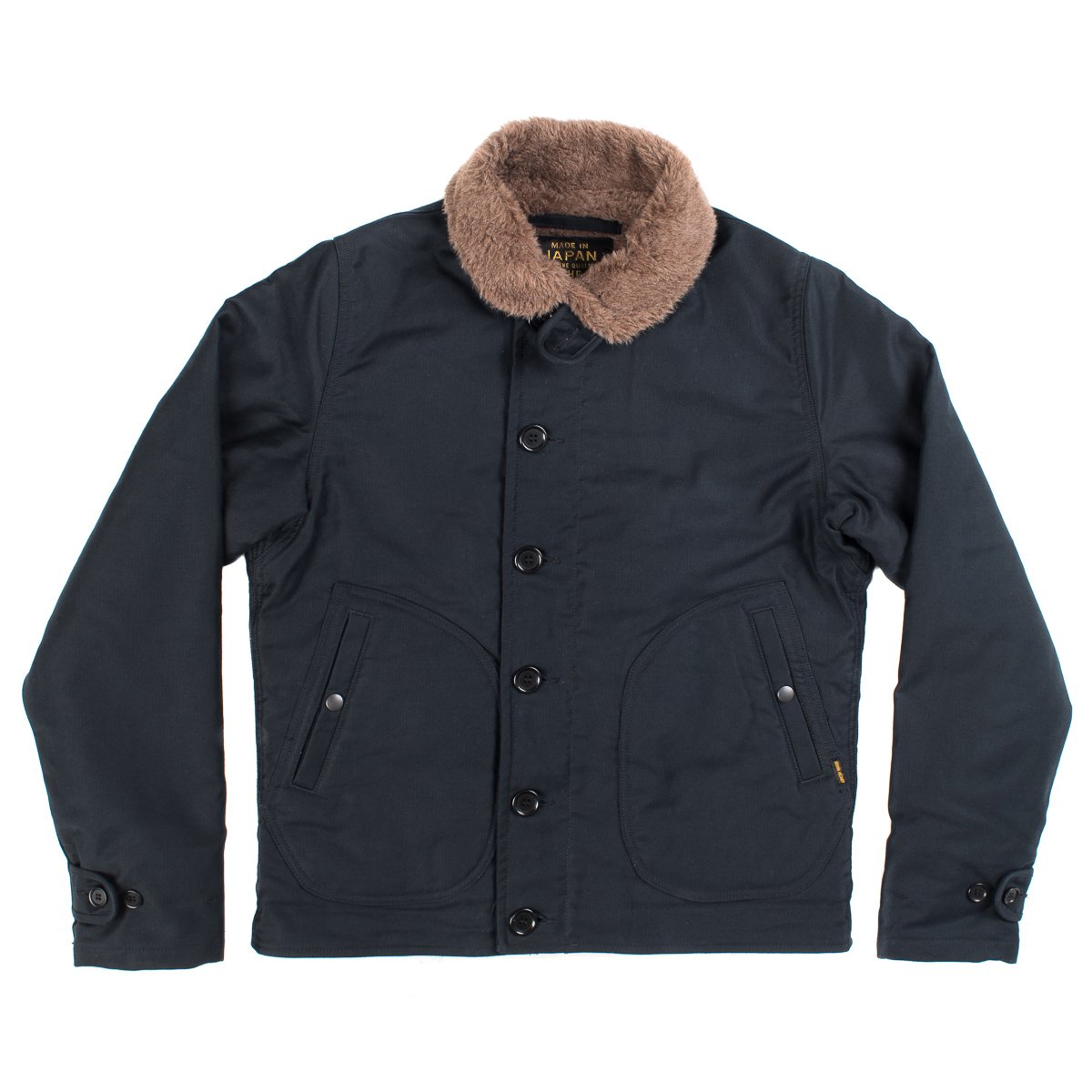 IHM-29-NVY | Iron Heart Whipcord N1 Deck Jacket - Navy
