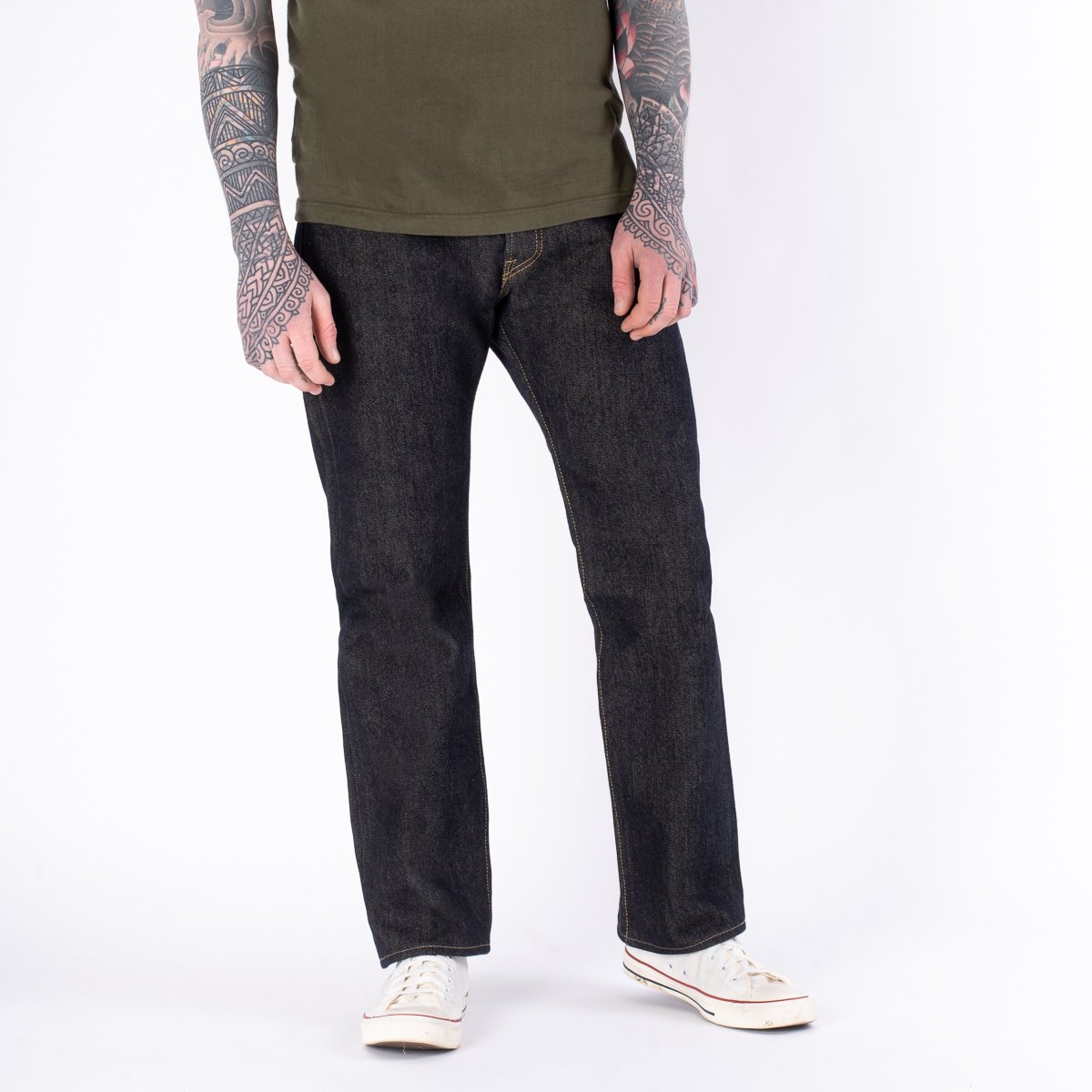 straight cut jeans mens