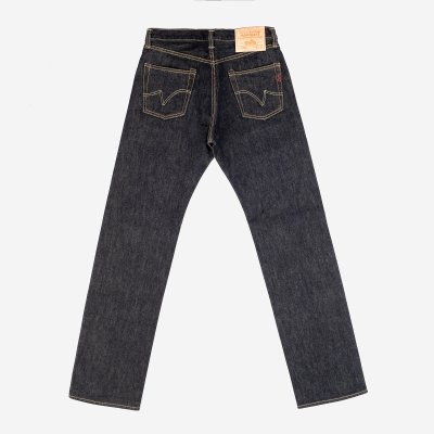 21oz Selvedge Denim Straight Cut Jeans - Indigo