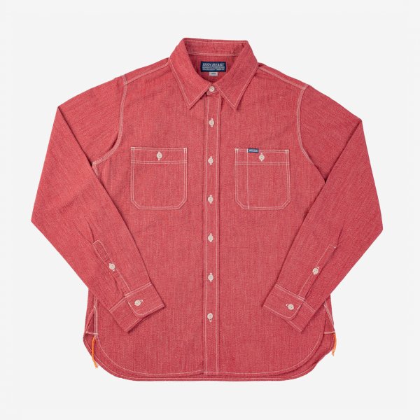 red mock shirt