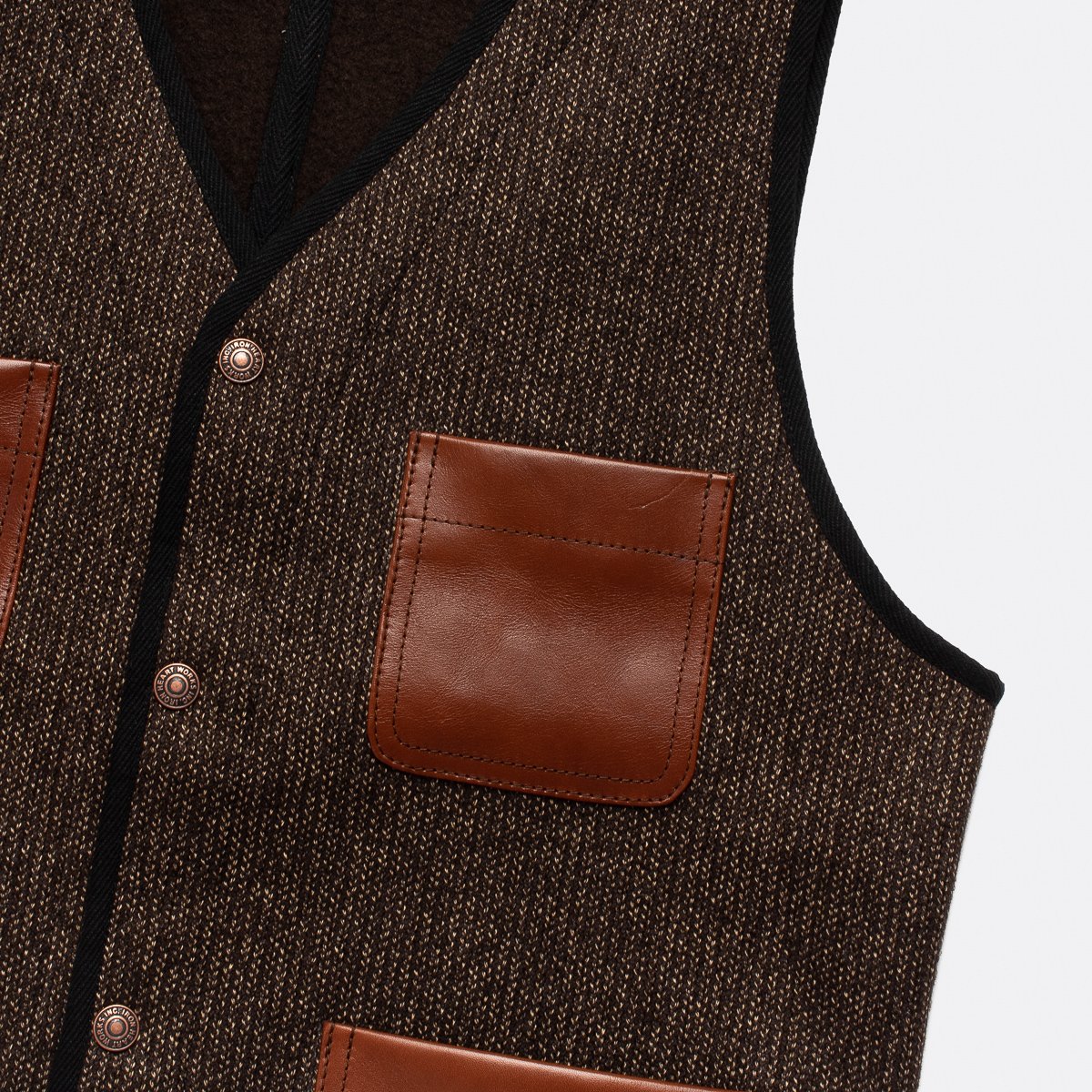 Beach Cloth Vest - Brown