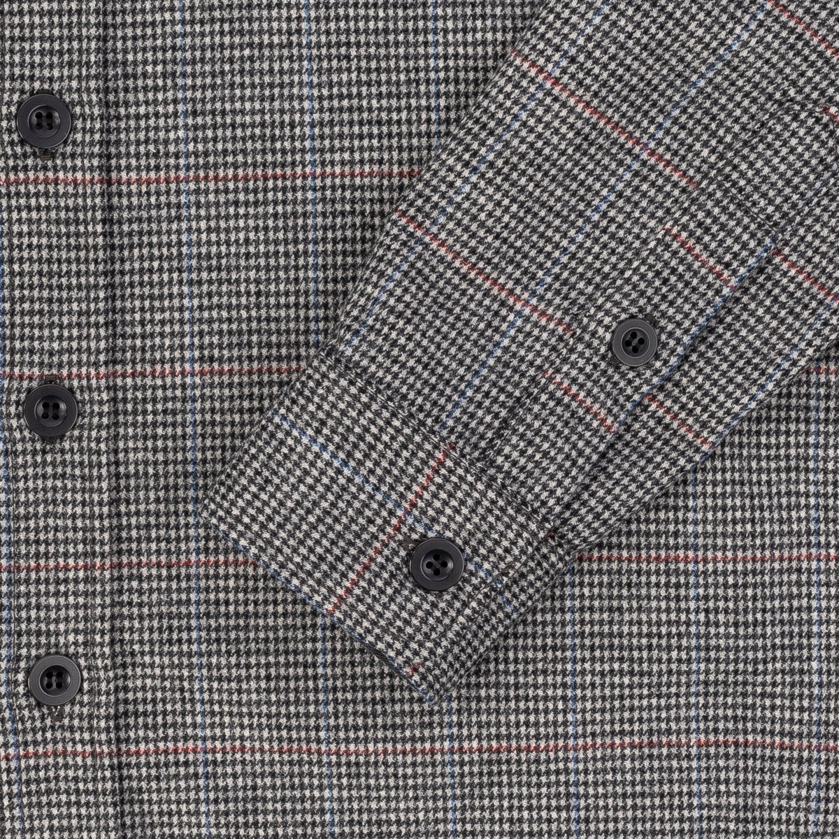 14oz Fox Brothers® Wool Piccadilly Houndstooth Check Flannel CPO