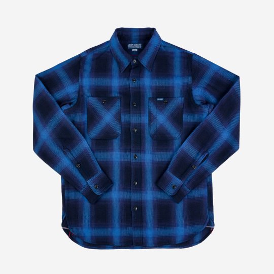 Iron Heart Ultra-Heavy Flannel - IHSH-244-RED - Buffalo Check Red/Black  Workshirt