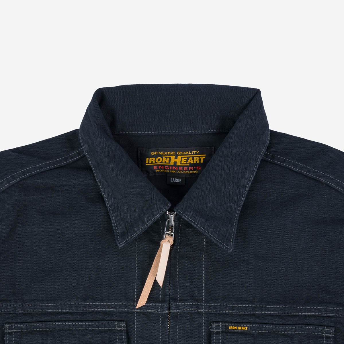 10oz Herringbone Work Jacket - Black