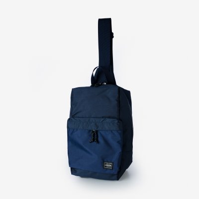 Porter - Yoshida & Co. - Force Sling Shoulder Bag - Blue