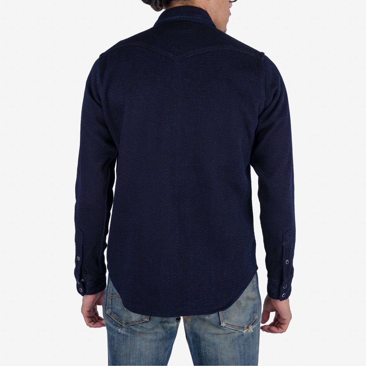 Iron Heart Indigo Kersey Western Shirt